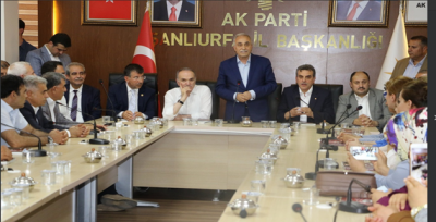 Bakan Fakıbaba Ak Parti'yi Ziyaret Etti