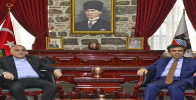 Bakan Fakıbaba, Güzeloğlu'nu ziyaret etti