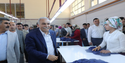 Bakan Fakıbaba: Halfeti Tekstilin Merkezi Olacak