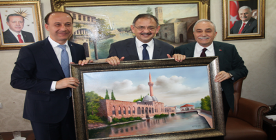 Bakan Özhaseki Şanlıurfa'da