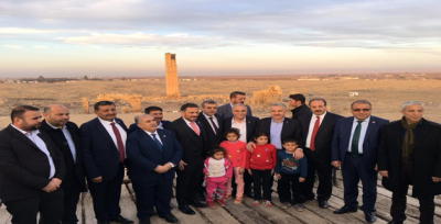 Bakanlar Harran'da