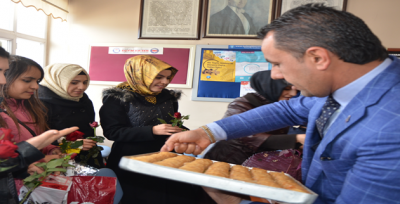 Baklavalı öğretmenler günü kutlaması
