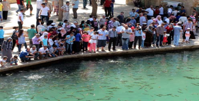 Balıklıgöl'de Bayram Yoğunluğu
