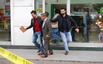 Bankaya saldırı korkuya neden oldu