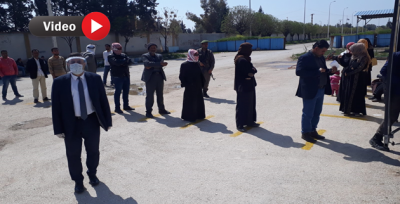 Barış Pınarı Bölgesi"Koronavirüs"ten Korunmaya Çalışıyor