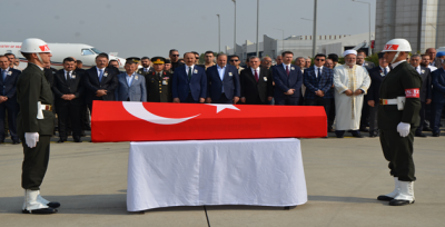 Barış Pınarı Harekatı Şehidi Memleketine Uğurlandı