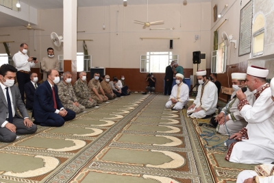  Barış Pınarı Şehitleri Telabyad'da Dualarla Anıldı