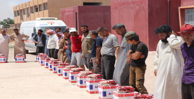 Barış Pınarında Bayram Öncesi İnsani Yardım Dağıtımı Tamamlandı