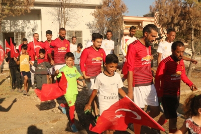  Barış Pınarında Gençler Sporla Sosyalleşiyor