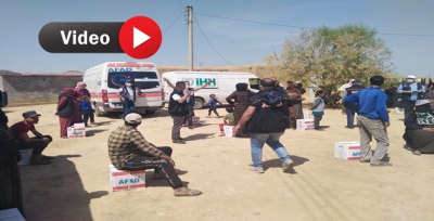 Barış Pınarındaki Yetim Ailelerine Destek