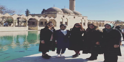 Başbakan Binali yıldırım'ın Kızı Büşra Yıldırım Urfa'ya geldi