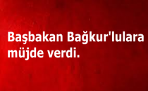 Başbakandan Bağkur'lulara Müjde