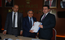 Başhekim Aksoy Aday adayı oldu