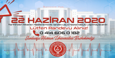 Başhekim Güzelçiçek, hastalar randevu alıp gelecek