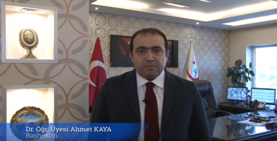 Başhekim Kaya'dan Organ Bağışı İçin Önemli Çağrı!