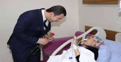 Başkan Adayı Baydilli'den Hastalara 'Geçmiş Olsun' Ziyareti