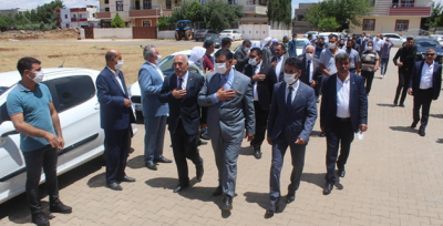 Başkan Aslan'a Viranşehir'de  Sevgi Seli