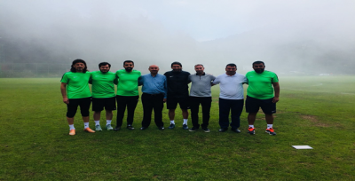 Başkan Aslan'dan Takıma Moral Ziyareti