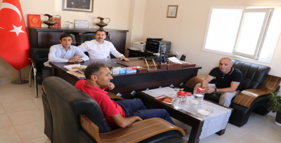 Başkan Baydilli Batıkent Muhtarını Ziyaret Etti