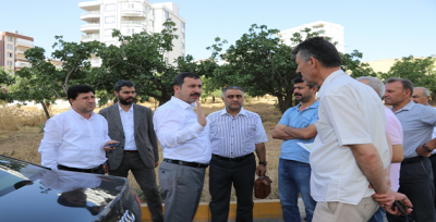 Başkan Baydilli Büyükşehir Heyeti İle Yolları İnceledi