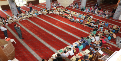 Başkan Baydilli Kuran'ı Kerim Öğrenen Çocuklarla Buluştu