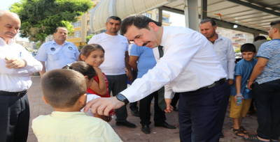  Başkan Baydilli Vatandaşlar Bayramlaştı