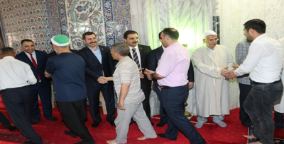 Başkan Baydilli Vatandaşlar Bayramlaştı