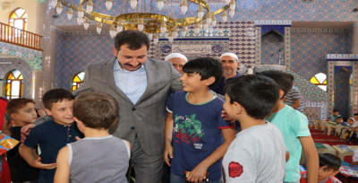 Başkan Baydilli'den Kuran Kursuna Ziyaret