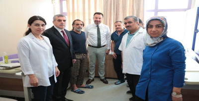 Başkan Beyazgül, Balıklıgöl Devlet Hastanesini Ziyaret Etti