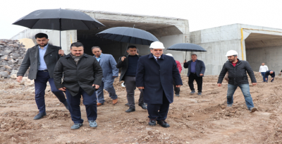 Başkan Beyazgül 'Bismillah' Dedi Ve Çalışmalarına Başladı