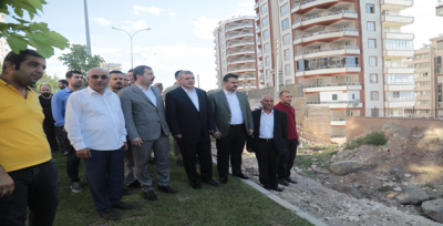 Başkan Beyazgül, "Çöken Yolda Yarın Çalışmalara Başlıyoruz"