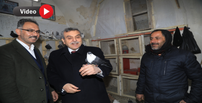 Başkan Beyazgül, Kuşçular Esnafını Ziyaret Etti