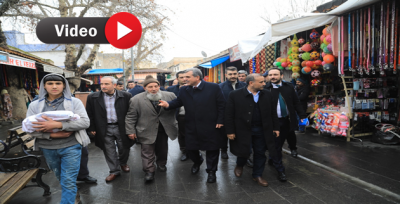 Başkan Beyazgül, projeyi esnafa anlattı ve talepleri dinledi