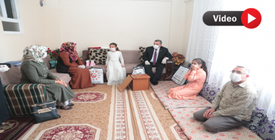 Başkan Beyazgül'den Küçük Sümeyra'ya Sürpriz