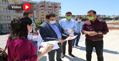 Başkan Canpolat, Çalışmaları Tek Tek Yerinde İnceliyor