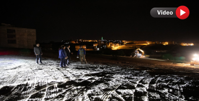 Başkan Canpolat Devteşti'nde Yeni Yol Açmaları Denetledi