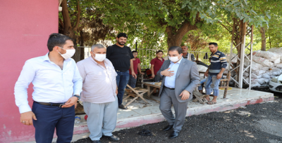 Başkan Canpolat Oduncular Pazarı Esnafını Dinledi