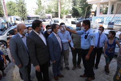 BAŞKAN CANPOLAT: TEDBİRLERİ ALMAYA DEVAM EDİYORUZ