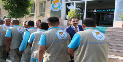 Başkan Canpolat, Temizlik İşleri Personelleri İle Bayramlaştı