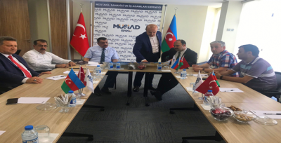 Başkan Çiftçi, Azerbaycan'da