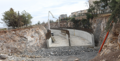 Başkan Çiftçi, Çevik Kuvvet Köprülü Kavşağında Çalışmaları İnceledi