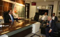 Başkan Çiftçi, Eski Bakan Cevheri'yi Ağırladı