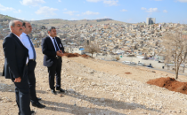 Başkan Çiftçi, Kale Eteği Çalışmalarını Denetledi