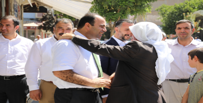 Başkan Çiftçi, Siverek Ve Hilvan'da Vatandaşlarla Bayramlaştı