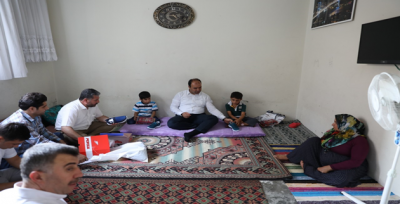 Baskan Çiftçi'den Vatandaşlara Evlerinde Bayram Ziyareti