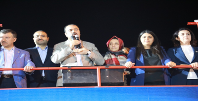 Başkan Çiftçi'nin Seçim Bürosunun Açılışı Mitinge Dönüştü