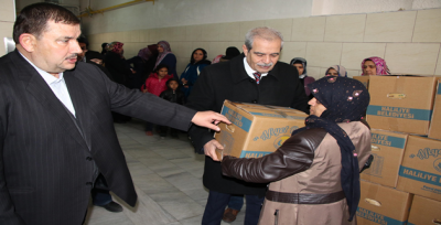 Başkan Demirkol, İhtiyaç Sahibi Aileleri Yalnız Bırakmıyor