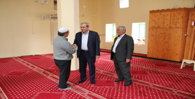 Başkan Demirkol, Pazar Mesaisinde Kırsal Mahallelerde