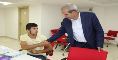 Başkan Demirkol, Sınavlara Hazırlanan Gençleri Ziyaret Etti