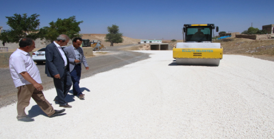 Başkan Demirkol Tekerli Mahallesi'ndeki Çalışmaları Yerinde Denetledi